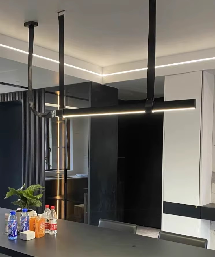 Светильник DZN-13646 ЧЕРНЫЙ ` D1500/H1500/1/LED/4500K