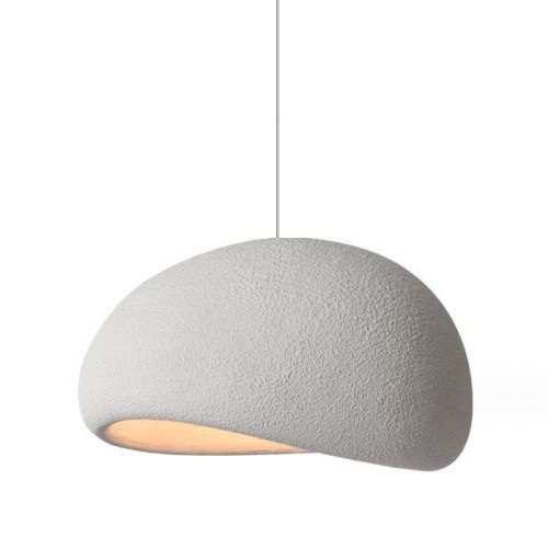 Светильник RRR DZN-6112 БЕЛЫЙ ` D500*400*330/H1200/1/E27/60W белый шнур STONE 25-02