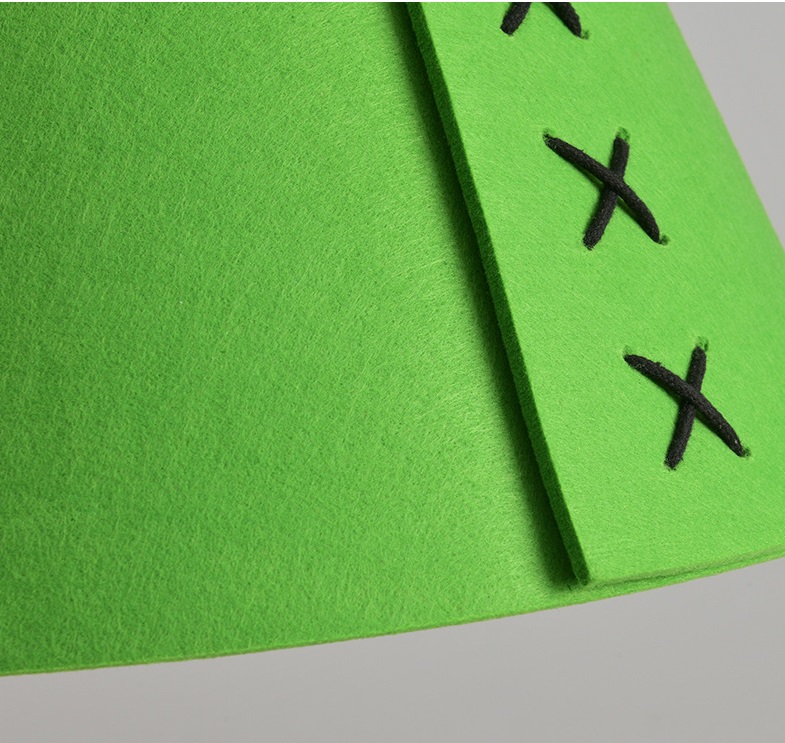 Светильник DZN-13722 ЖЁЛТЫЙ ` D330/H180+1500/1/E27/40W ECHO ACOUSTIC войлочный акустический светильн