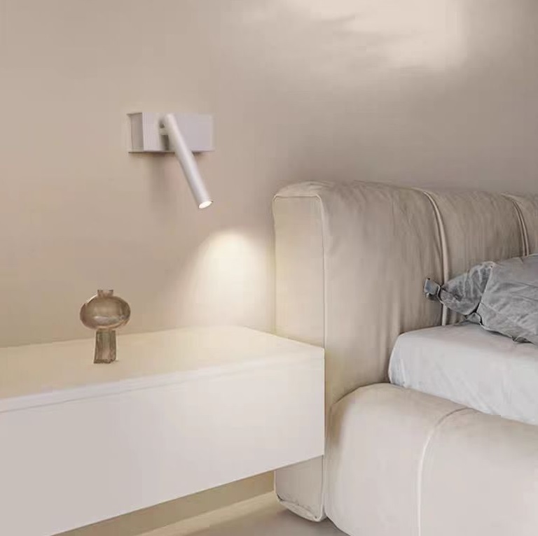 Светильник настенный ElegantLight DZN-13750 БЕЛЫЙ ` D150/H50/1/LED/5W/3000K ASFAR