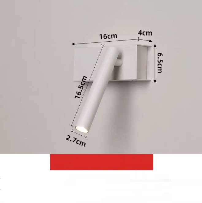 Светильник настенный ElegantLight DZN-13750 БЕЛЫЙ ` D150/H50/1/LED/5W/3000K ASFAR