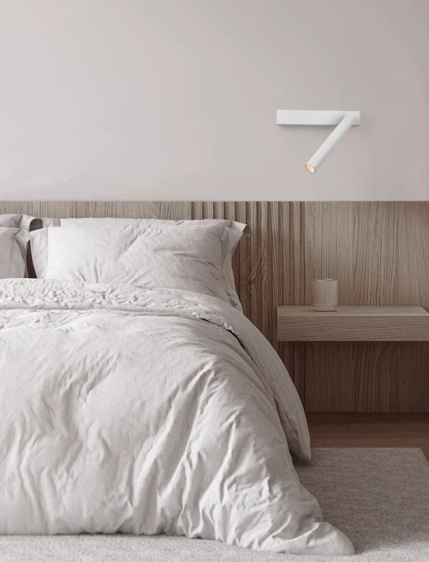 Светильник настенный ElegantLight DZN-13756 БЕЛЫЙ ` D250/H50/1/LED/5W/3000K ASFAR