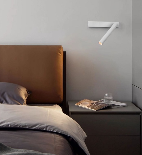 Светильник настенный ElegantLight DZN-13756 БЕЛЫЙ ` D250/H50/1/LED/5W/3000K ASFAR