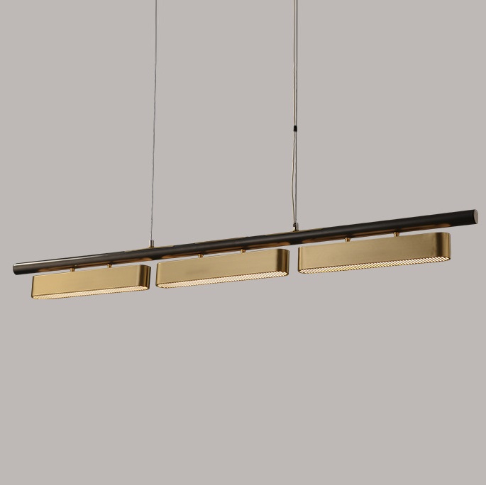 Светильник DZN-13781 ЗОЛОТАЯ БРОНЗА ` D1400*60/H1500//3/LED/48W/3000K JOYSDER