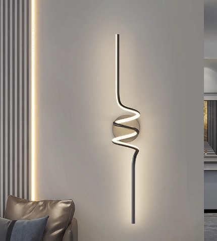 Светильник DZN-51858 ЧЕРНЫЙ ` D180/H600/1/.W/LED/3500K 24-12