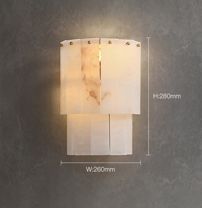 Светильник DZN-13866 БРОНЗА + МРАМОР ` L260*W160/H280/2/E14/40W UNIVERSE