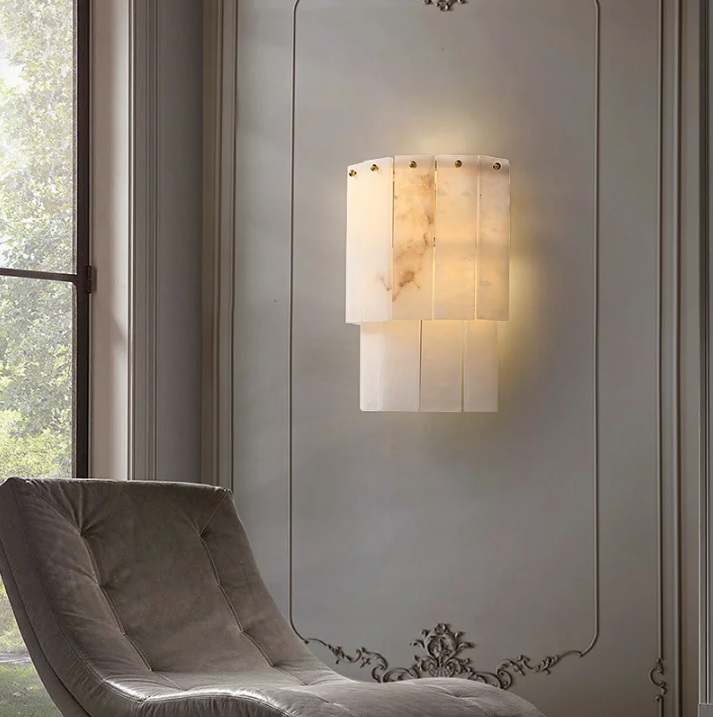 Светильник DZN-13866 БРОНЗА + МРАМОР ` L260*W160/H280/2/E14/40W UNIVERSE