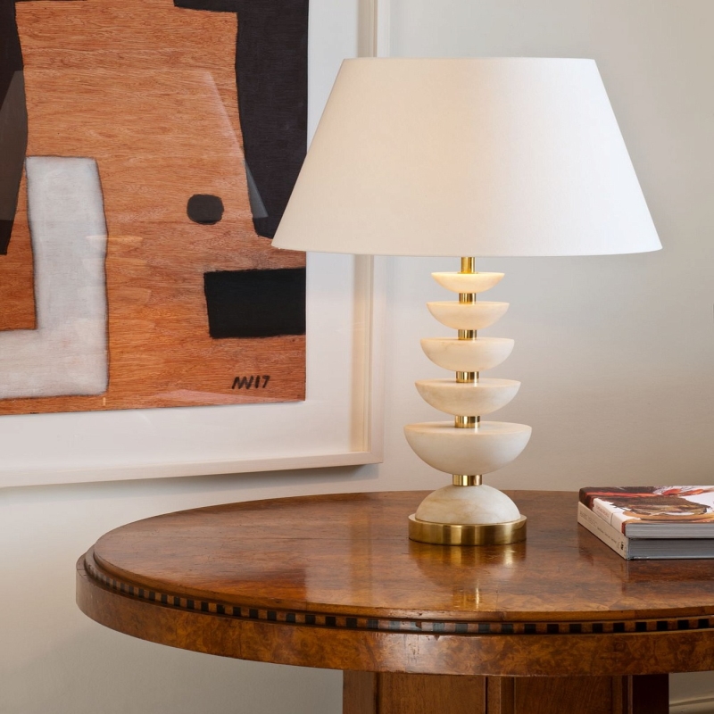 Светильник DZN-65343 ЗОЛОТАЯ БРОНЗА + МРАМОР ` D160+300/H400/1/Е27/40W