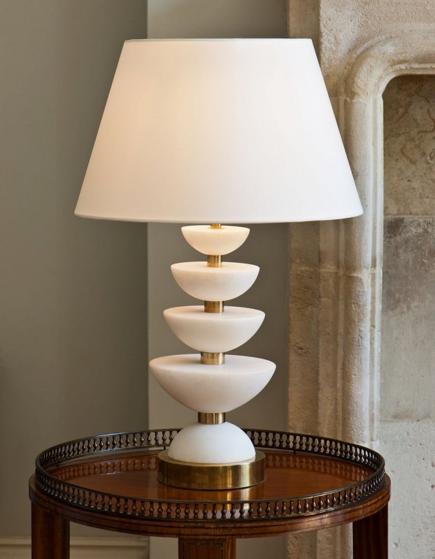 Светильник DZN-65343 ЗОЛОТАЯ БРОНЗА + МРАМОР ` D160+300/H400/1/Е27/40W