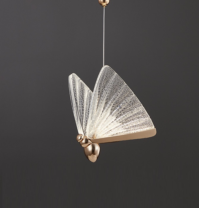 Светильник DZN2-1-27 GOLD/ЗОЛОТО ` D180/H170/1/LED/6W/4500K BUTTERFLY