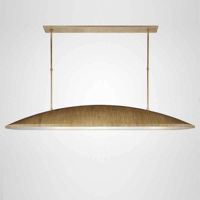 Светильник DZN-13066 ЗОЛОТО ` D1530*153/H700-1000/6/E14/40W UTOPIA