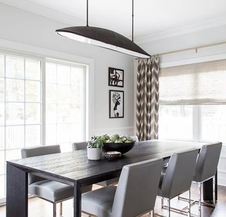 Светильник DZN-13068 ЧЕРНЫЙ ` D1530*153/H700-1000/6/E14/40W UTOPIA