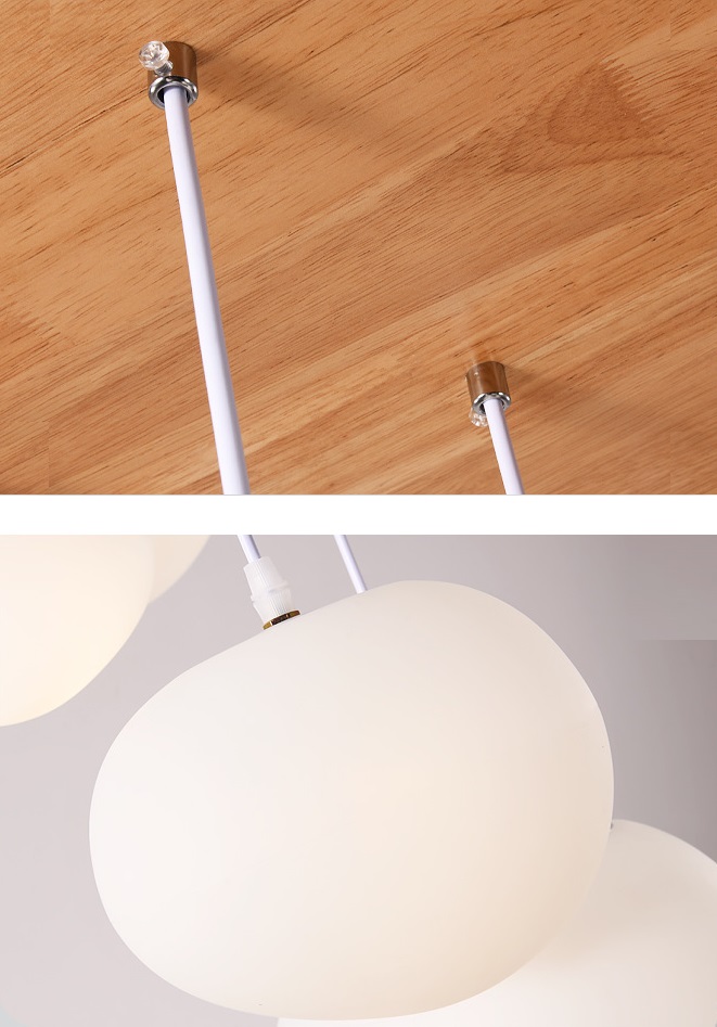 Светильник DZN-13076 БЕЛЫЙ WOOD D480/H2000/7/E27/7W белый провод OVAL