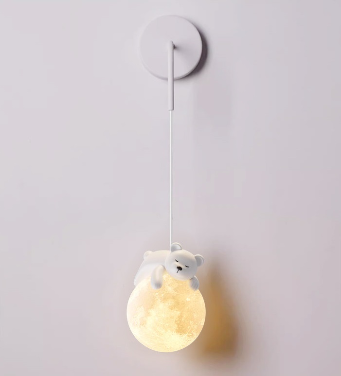 Светильник DZN-13092 БЕЛЫЙ ` D150/H400/1/G9/5W SOFTTOY