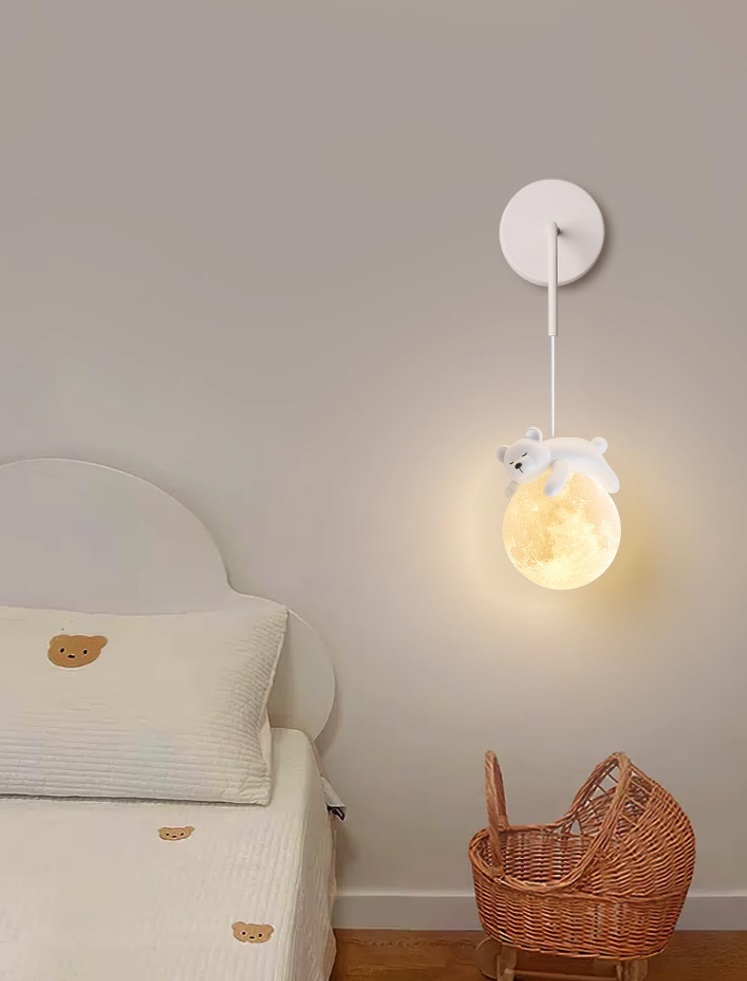 Светильник DZN-13092 БЕЛЫЙ ` D150/H400/1/G9/5W SOFTTOY