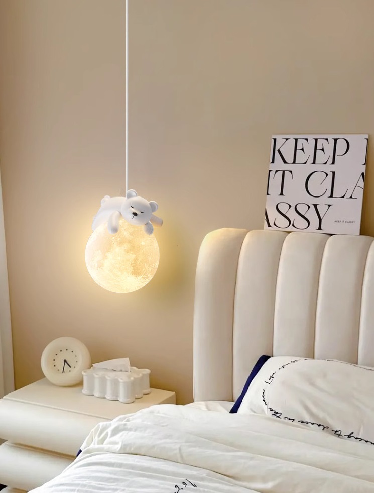 Светильник DZN-13092 БЕЛЫЙ ` D150/H400/1/G9/5W SOFTTOY