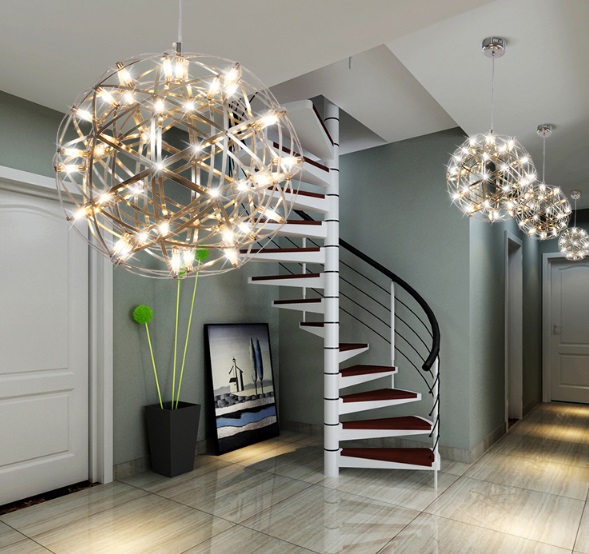 Светильник ElegantLight DZN-8314 РОМ ` D300/H1500/42/LED/12.6W/4000K SALUTE 22-12