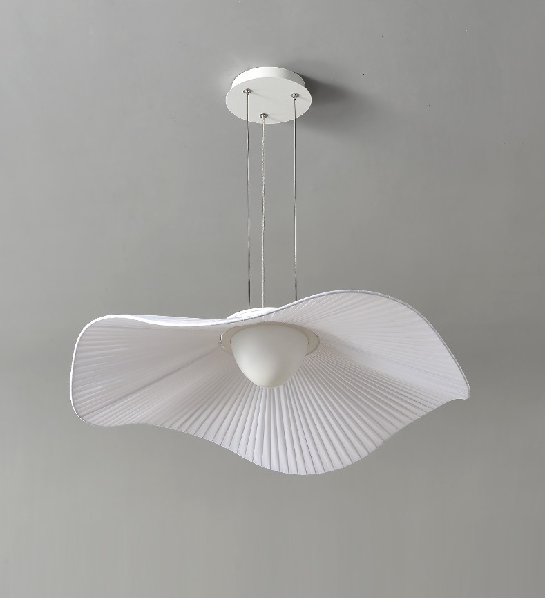 Светильник DZN-13107 БЕЛЫЙ КРЕМОВЫЙ ` D600/H120+1500/1/LED/12W/4500K