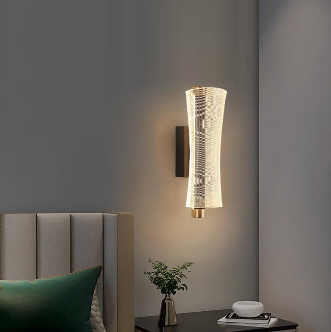 Светильник настенный светодиодный ElegantLight DZN-11184 ЧЕРНЫЙ ` D310/H100/1/LED/6W/2800-6500K