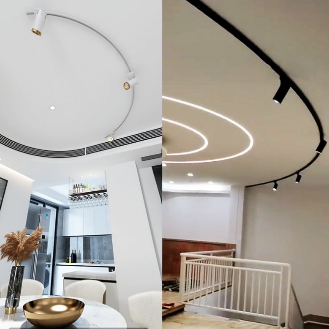 Шинопровод С-образный SPF-11204 WHITE/БЕЛЫЙ ` D1500mm BUSBAR