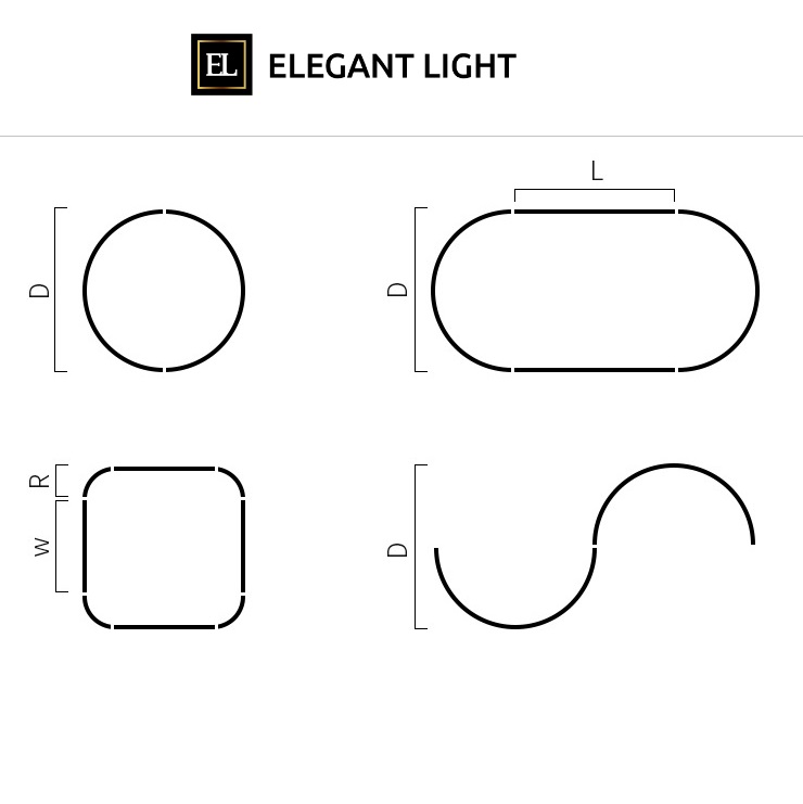 Шинопровод С-образный SPF-11204 WHITE/БЕЛЫЙ ` D1500mm BUSBAR
