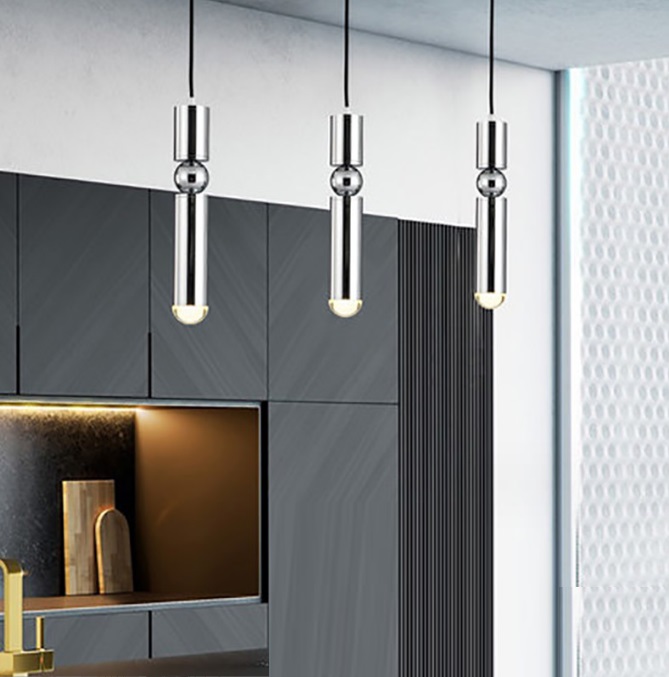 Светильник SPF-11207 РОМ ` D55/H300/1/GU10/50W FULCRUM без лампы 24-09