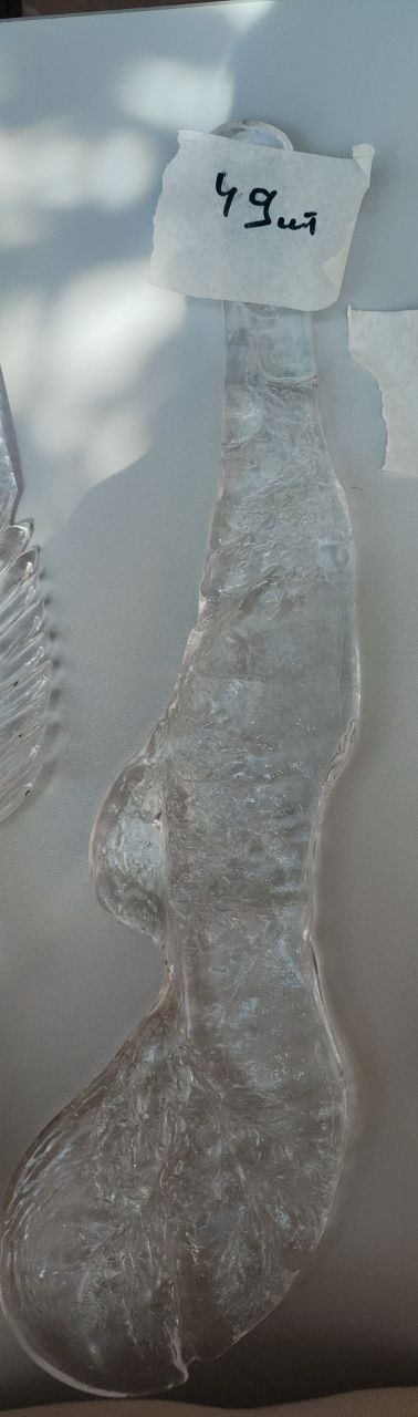 Декоративный элемент для инсталляции H280mm прозрачный SPFR-13201