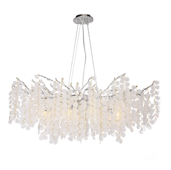 Светильник DZN-34947 ЗОЛОТО / МАТОВЫЙ+ПРОЗРАЧНЫЙ D1200*400/H1200/9/E14/40W COINS 24-12