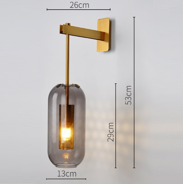 Светильник DZN2-4-32 BRONZE+SMOKE ` D530/H80/1/E14/60W