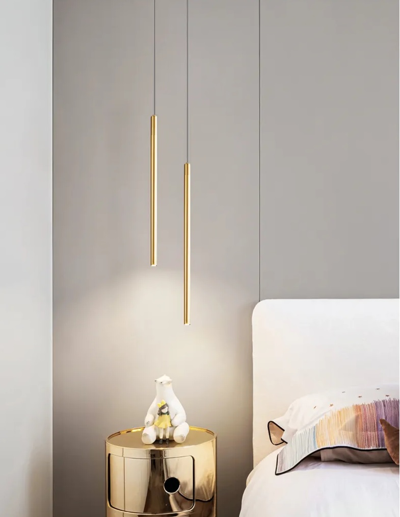 Светильник подвесной SPF-11252 БРОНЗА ` D20/H500+1200/1/G4/2W/4000K POLARLIGHTS 24-12 (1 из 2шт в ко