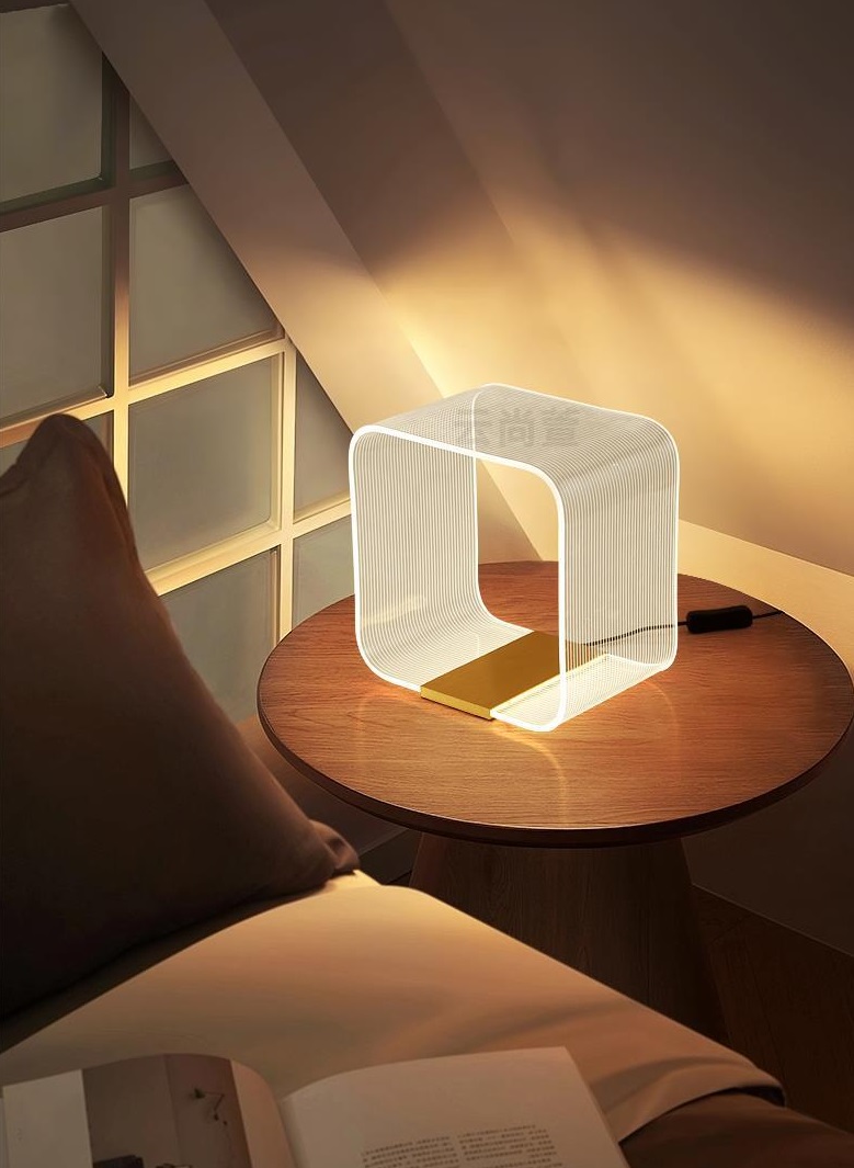 Светильник настольный ElegantLight DZN-11281 ЗОЛОТО ` D230*230/H160/1/LED/10W/4000K SPRAY