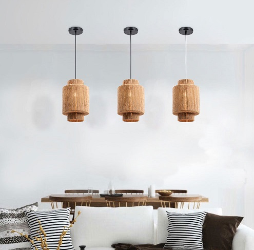 Светильник DZN-8452 КОРИЧНЕВЫЙ/ЧЕРНЫЙ ` D400/H650/1/E27/60W SPAIN