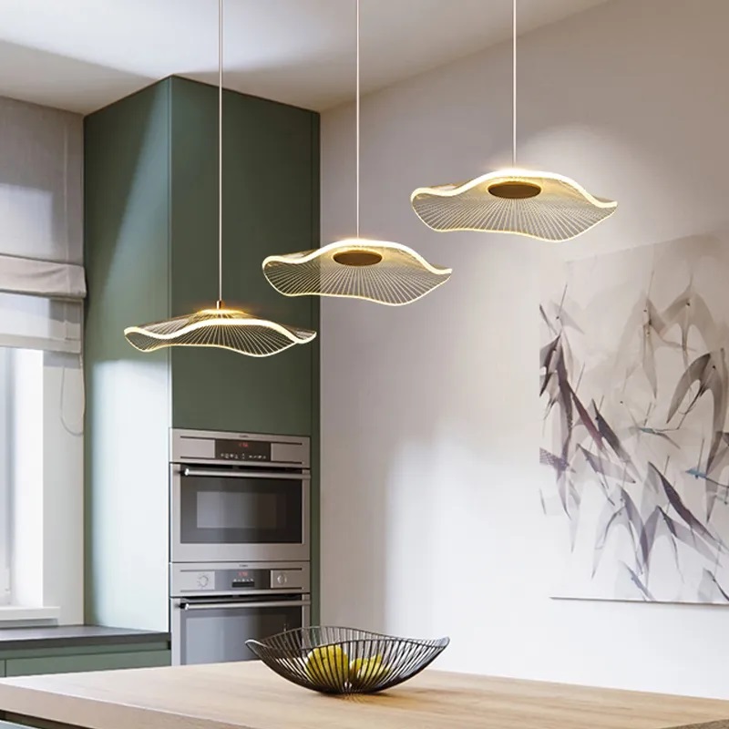 Светильник подвесной ElegantLight DZN-11325 ЗОЛОТО D750/H1500/3/LED/18W/4000K D270mm золотистый кабе