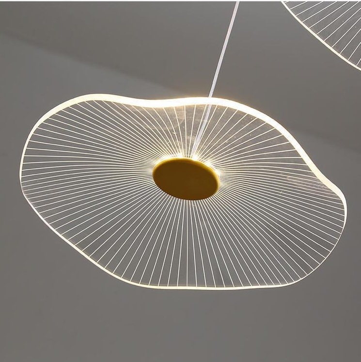 Светильник подвесной ElegantLight DZN-11326 ЗОЛОТО ` D170/H1500/1/LED/6W/4000K золотистый кабель JEL