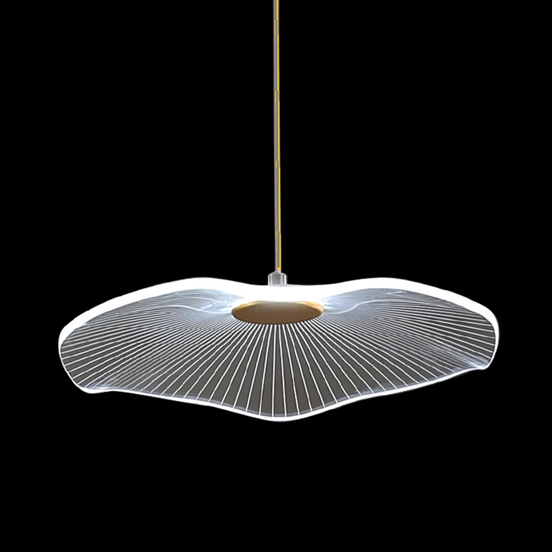 Светильник подвесной ElegantLight DZN-11326 ЗОЛОТО ` D170/H1500/1/LED/6W/4000K золотистый кабель JEL