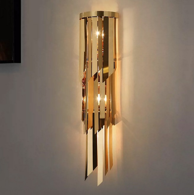 Светильник DZN-13335 ЗОЛОТО ` D220/H700/2/E14/40W