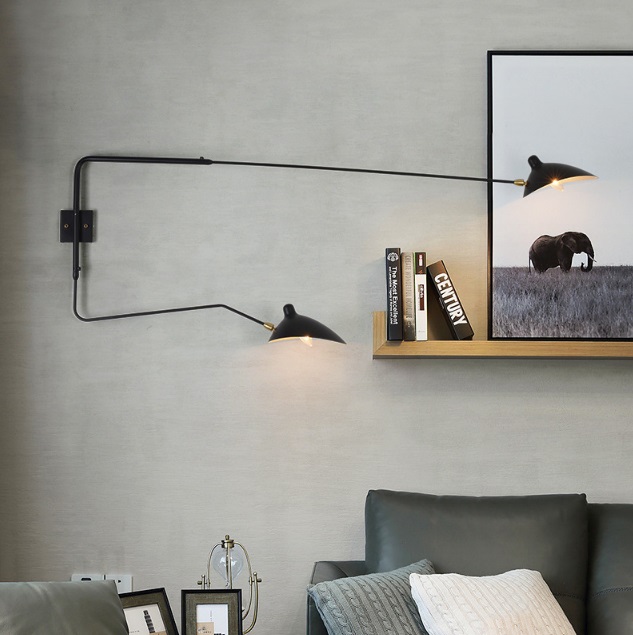 Светильник DZN-8515 ЧЕРНЫЙ ` D840*280/H250/2/E27/40W KERBI