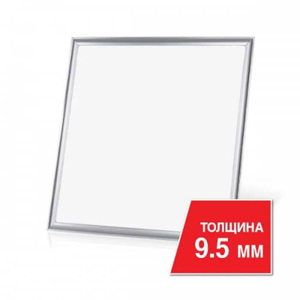 Ecola LED panel тонкая панель без драйвера 40W 220V 2700K Матовая 595x595x9 (без PBLN40ELT)