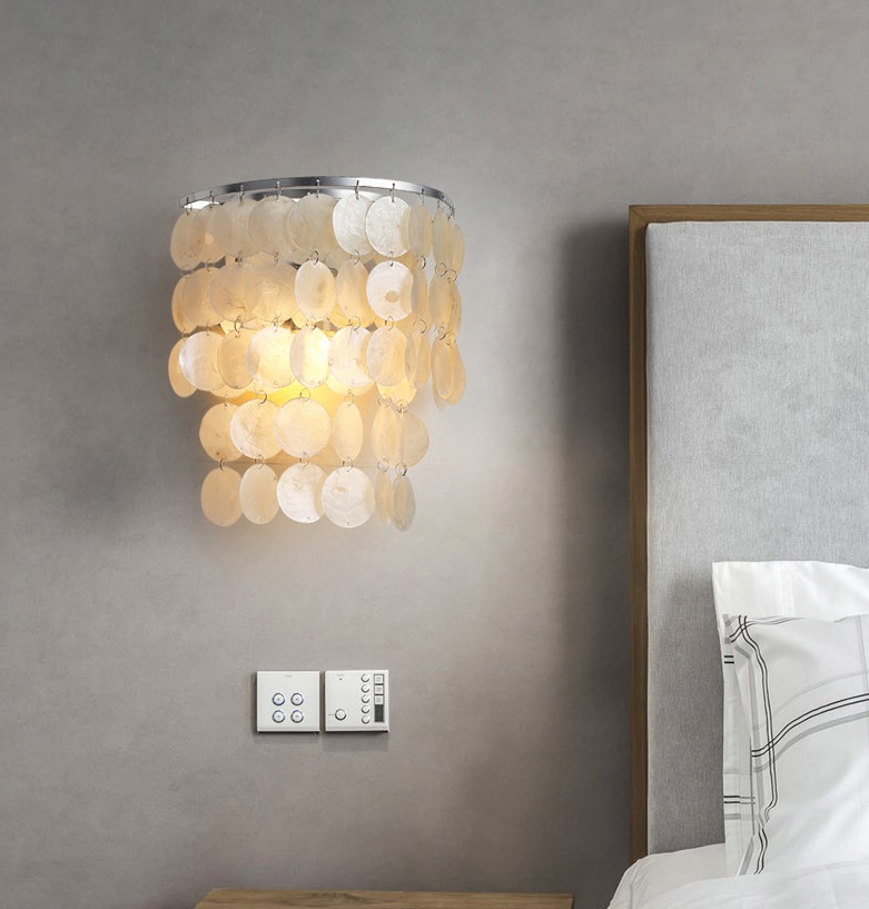 Светильник DZN-11355 SHELL РОМ/БЕЛЫЙ ` D200/H300/1/E27/60W SANDRA