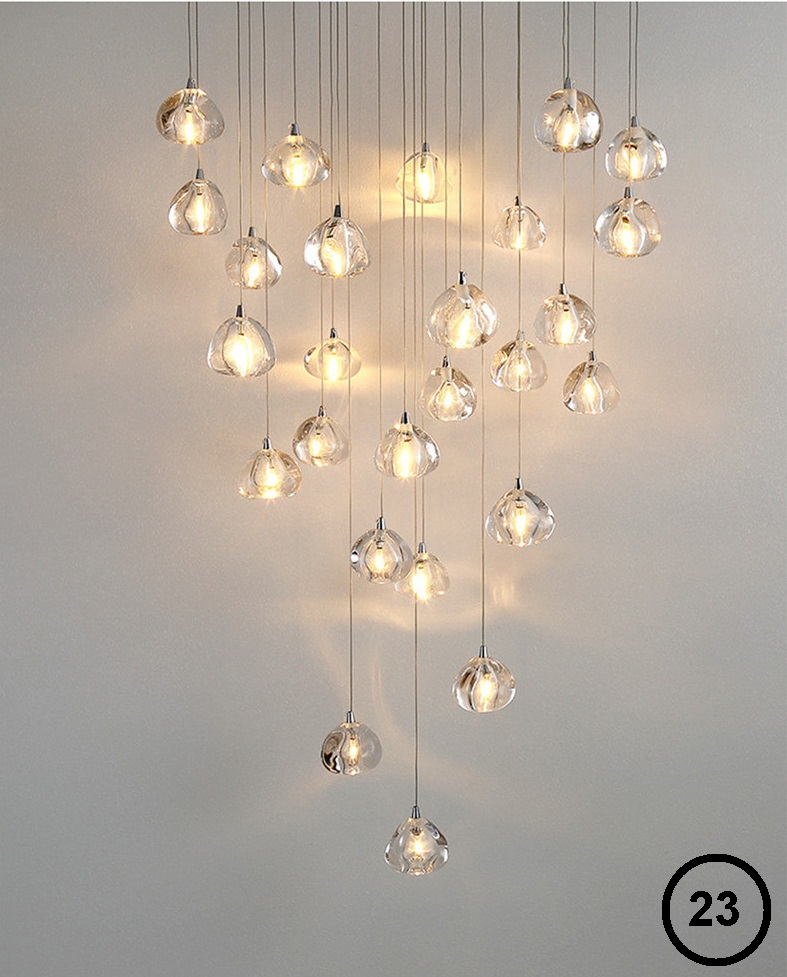 Светильник DZN-11360 ЗОЛОТО ` D1528*400/H3000/23/G4/10W без ламп 23-12 CASCADE3