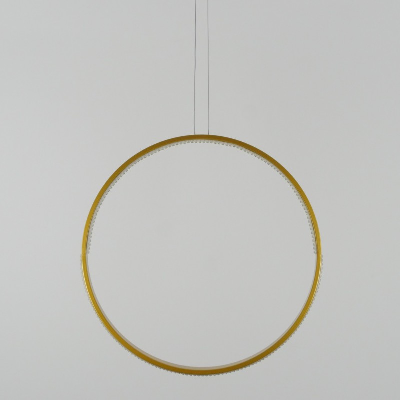 Светильник подвесной SAPFIR SPF-5364 ЗОЛОТО ` D500/H1500/1/LED/.W/4500K HOOP2 23-05