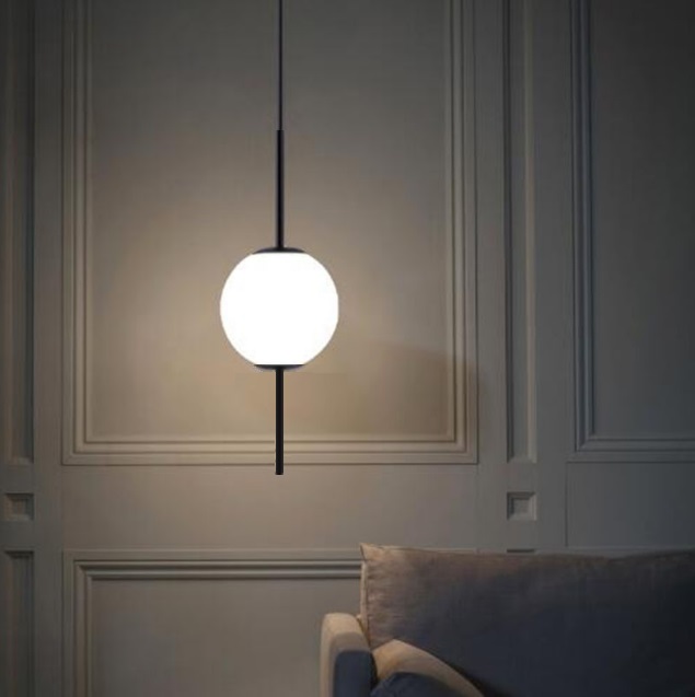 Светильник подвесной ElegantLight DZN-5397 ЧЕРНЫЙ ` D150*400/H1200/1/LED/6W/4000K BAALL 24-12