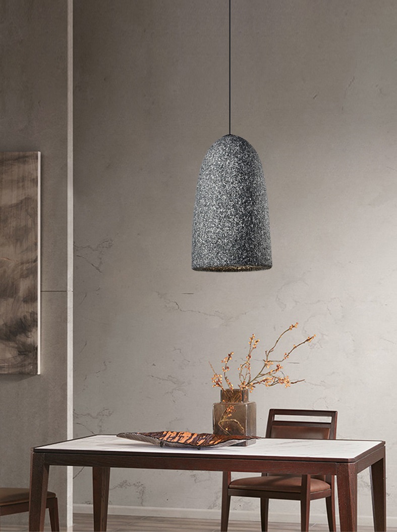 Светильник DZN-31518 ТЁМНО-СЕРЫЙ КАМЕНЬ ` D300/H550/1/E27/60W 24-08 VST