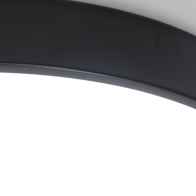 Люстра 8040 30W*2 металл круг черный D400