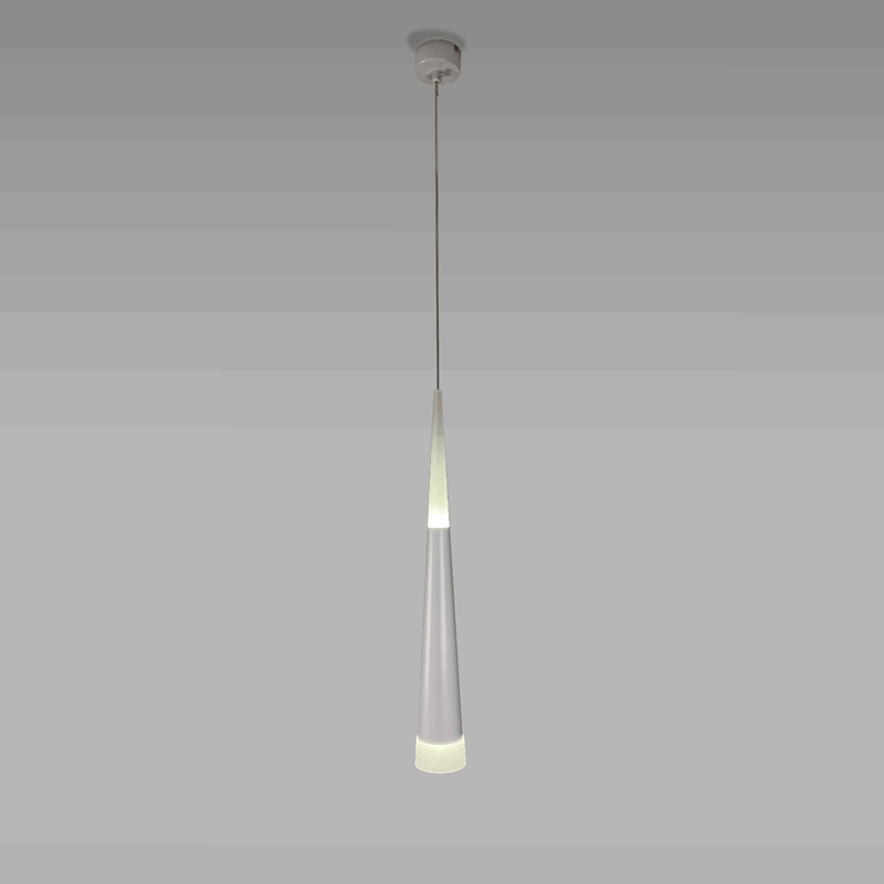 Светильник подвесной SAPFIR SPF-8678 WHITE/БЕЛЫЙ ` D55/H450/1/LED/2+3W/4000K SABICO 22-07