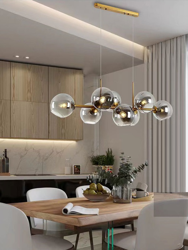 Светильник ElegantLight DZN-5443 БРОНЗА ` D1100/H1200/8/E27/60W