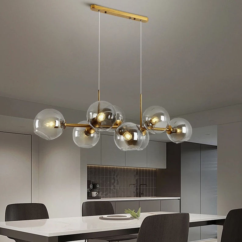 Светильник ElegantLight DZN-5443 БРОНЗА ` D1100/H1200/8/E27/60W