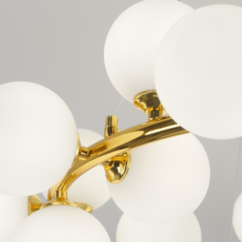 Светильник ElegantLight DZN-5446 ЗОЛОТО ` D690/H1200/25/G9/75W 24-07