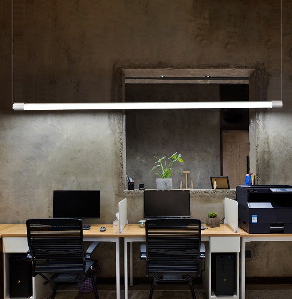 Светильник DZN-7564 SILVER/СЕРЕБРО ` D1150/H1800/1/LED/11W 4000K MINIMAL LINE DZN22-05