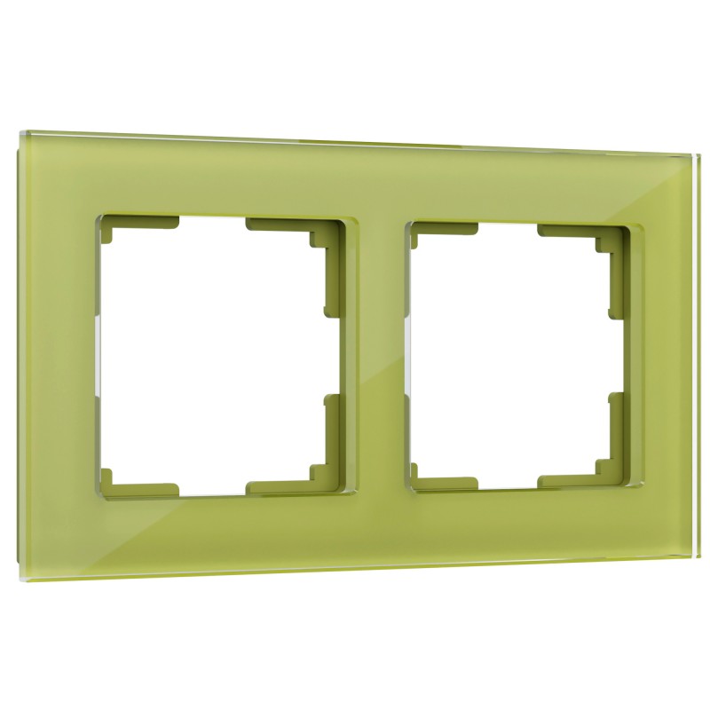 WERKEL Favorit WL01-Frame-02 / Рамка на 2 поста (фисташковый) a036588 W0021116